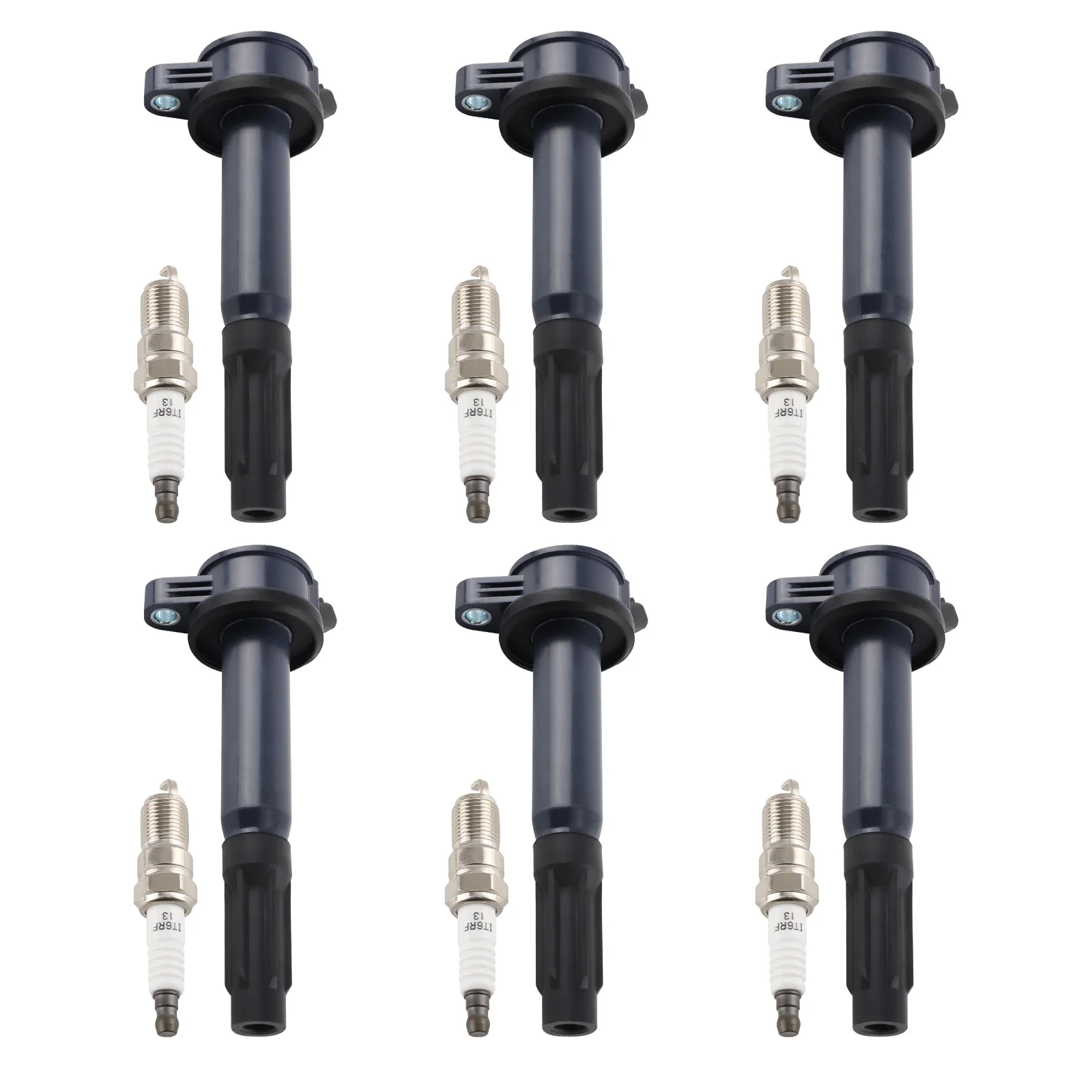 6X Ignition Coils + 6X Spark Plugs Set For Mercury Milan V6 3.0L 2006-2011 UF486
6X Ignition Coils + 6X Spark Plugs Set For Mercury Milan V6 3.0L 2006-2011 UF486