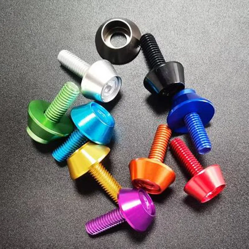 100PCS Colorful Aluminum Alloy Conical Cup Washers M2-M8 RC Model Spare Gaskets
100PCS Colorful Aluminum Alloy Conical Cup Washers M2-M8 RC Model Spare Gaskets