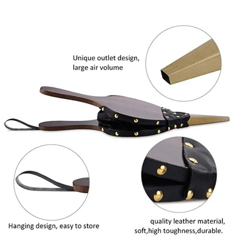 AB41-Fireplace Bellows Wood Air Blower For Fire Pit, Barbecue, Wood Stove, Camping, Premium Quality, Brown
AB41-Fireplace Bellows Wood Air Blower For Fire Pit, Barbecue, Wood Stove, Camping, Premium Quality, Brown