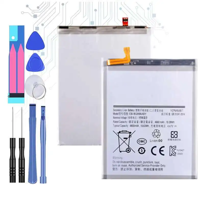 4800 мАч EB-BG996ABY для Samsung Galaxy S21 Plus S21Plus S21 + высокая совместимость, долговечный аккумулятор для мобильного телефона
4800 мАч EB-BG996ABY для Samsung Galaxy S21 Plus S21Plus S21 + высокая совместимость, долговечный аккумулятор для мобильного телефона