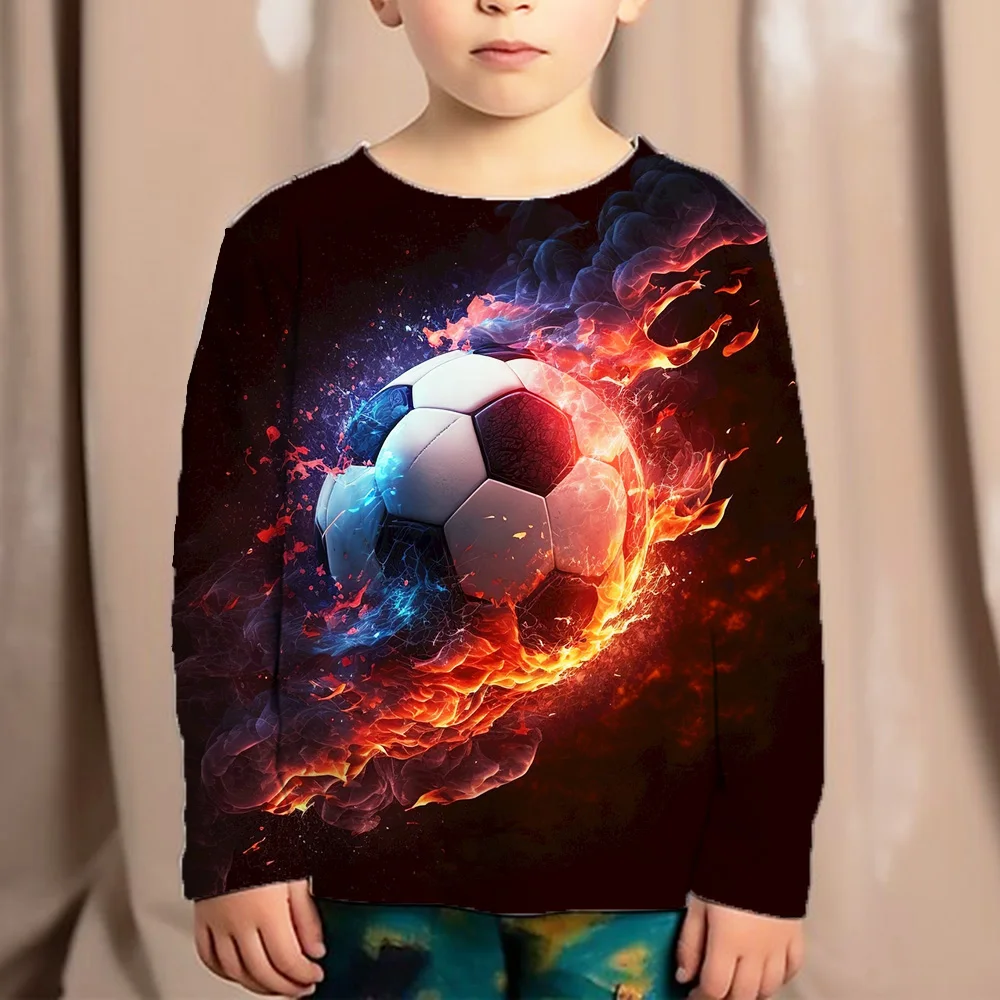 Children's Clothing Boys Tshirt Short Sleeve Children T-Shirt Creative Soccer Ball Print Funny Kids Summer Clothes Girl Tops Tee
Children's Clothing Boys Tshirt Short Sleeve Children T-Shirt Creative Soccer Ball Print Funny Kids Summer Clothes Girl Tops Tee