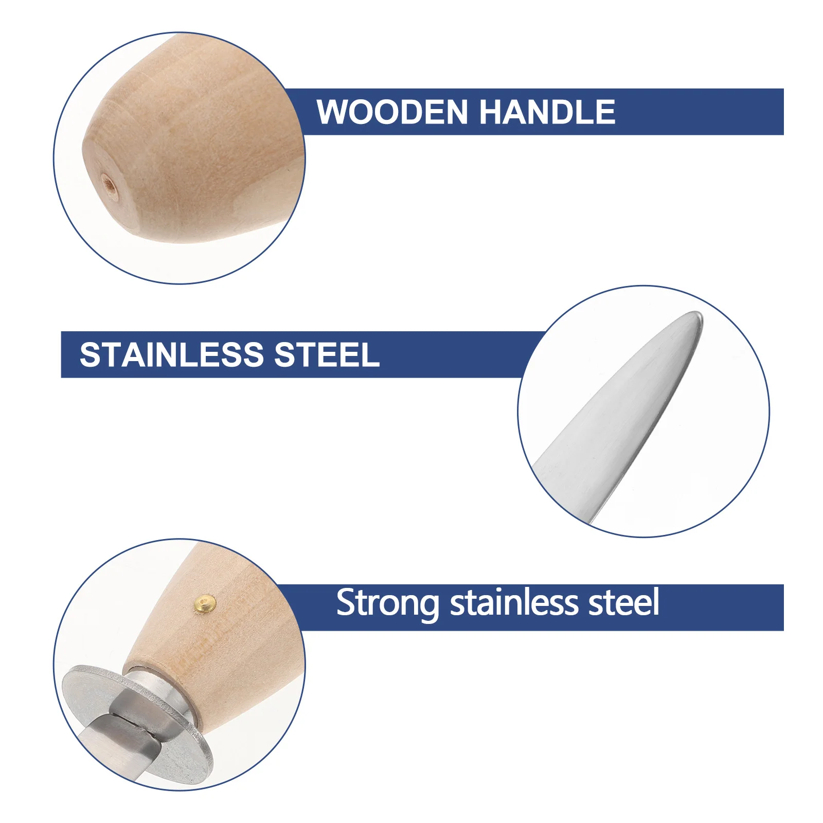 1Pc Premium Wooden And Stainless Steel Oyster Opener Ergonomic Seafood Sheller Tool
1Pc Premium Wooden And Stainless Steel Oyster Opener Ergonomic Seafood Sheller Tool