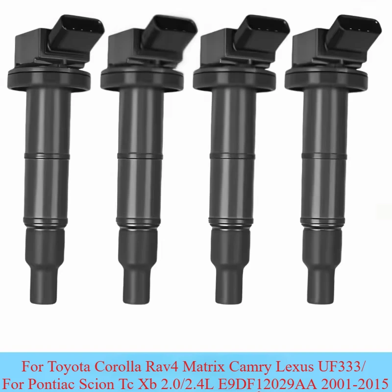 Набор из 4-х катушек зажигания для Toyota Corolla Rav4 Matrix Camry Lexus Pontiac Scion Tc Xb 2,0/2,4L # UF333/ E9DF12029AA 2001-2015
Набор из 4-х катушек зажигания для Toyota Corolla Rav4 Matrix Camry Lexus Pontiac Scion Tc Xb 2,0/2,4L # UF333/ E9DF12029AA 2001-2015