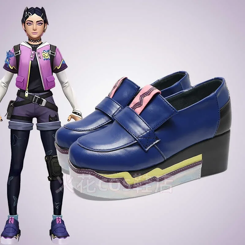 New Game Cosplay Anime Shoes Valorant Clove Boots Props Halloween Party Role Play Custom Made Aksesori
New Game Cosplay Anime Shoes Valorant Clove Boots Props Halloween Party Role Play Custom Made Aksesori