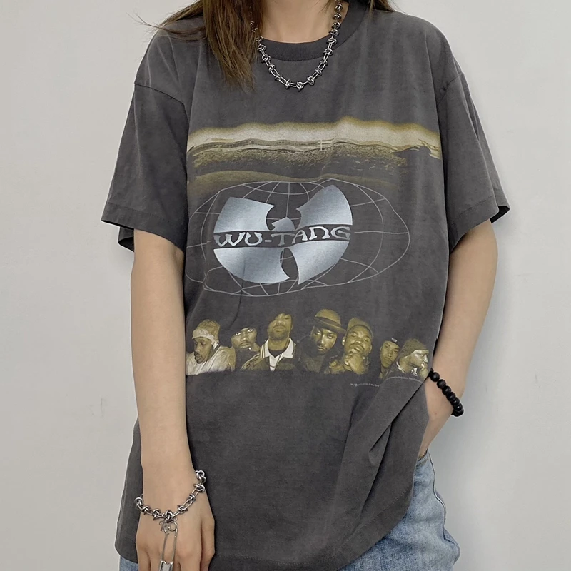 Ретро-футболка в винтажном стиле, свободного кроя, повседневная, с коротким рукавом, с принтом в виде глобуса, молодежная, модная, летняя, хлопковая.
Ретро-футболка в винтажном стиле, свободного кроя, повседневная, с коротким рукавом, с принтом в виде глобуса, молодежная, модная, летняя, хлопковая.