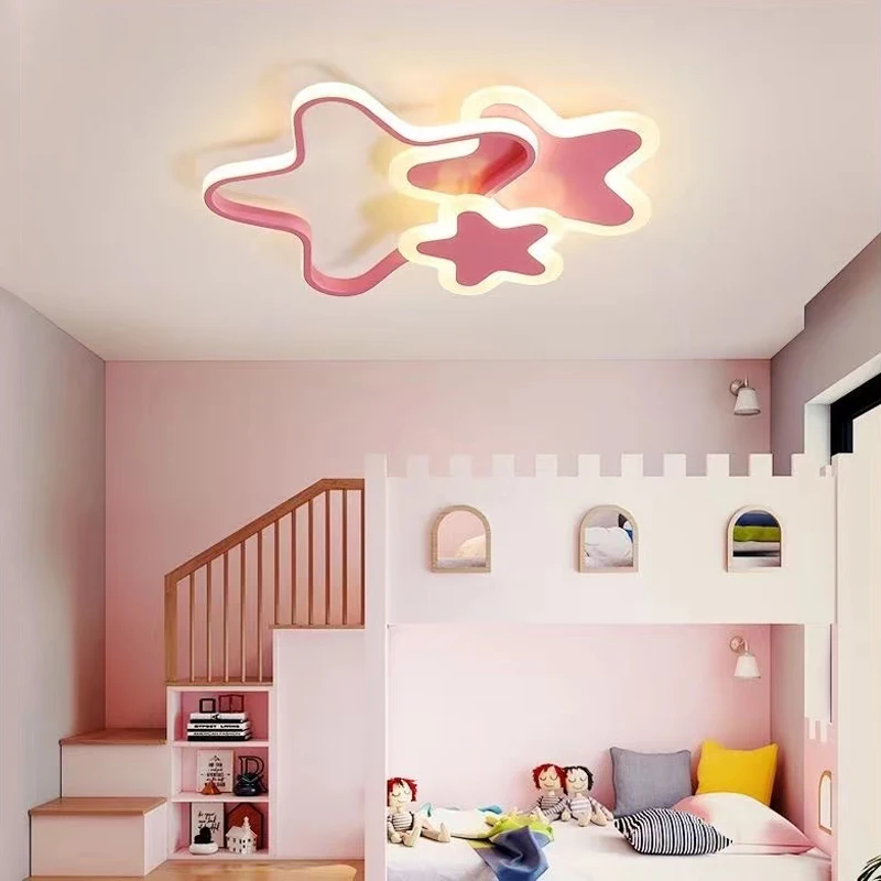 White Stars Ceiling Light for Bedroom Lustre Baby Boy Girl Child Kids Room Lamp Pink Deco Home Nursery Ceiling Chandelier Lights
White Stars Ceiling Light for Bedroom Lustre Baby Boy Girl Child Kids Room Lamp Pink Deco Home Nursery Ceiling Chandelier Lights