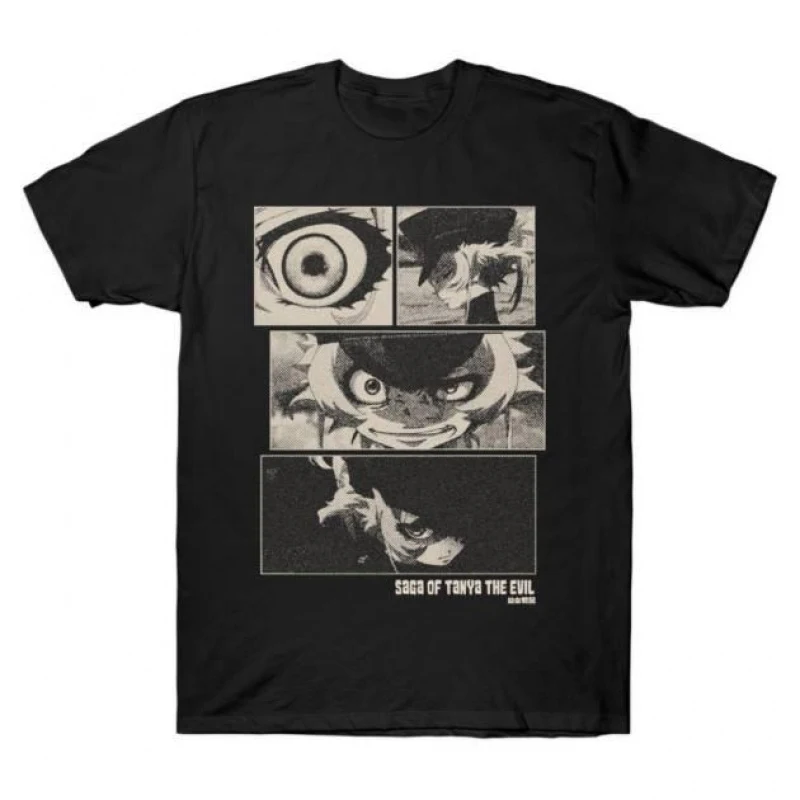 Saga Of Tanya The Evil 0429 Tanya Degurechaff Anime Gift t shirt Youjo Senki Manga tee Short-sleeve Y2K Clothes All size Tops
Saga Of Tanya The Evil 0429 Tanya Degurechaff Anime Gift t shirt Youjo Senki Manga tee Short-sleeve Y2K Clothes All size Tops