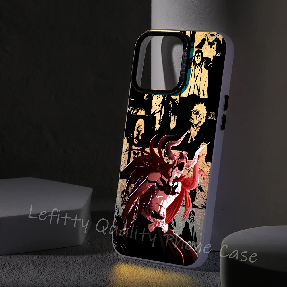 Anime I-Ichigo K-Kurosaki Phone Case Laser Metallic For iPhone 16 15 14 13 12 11 Pro Max Matte Aurora Multicolor gradient
Anime I-Ichigo K-Kurosaki Phone Case Laser Metallic For iPhone 16 15 14 13 12 11 Pro Max Matte Aurora Multicolor gradient