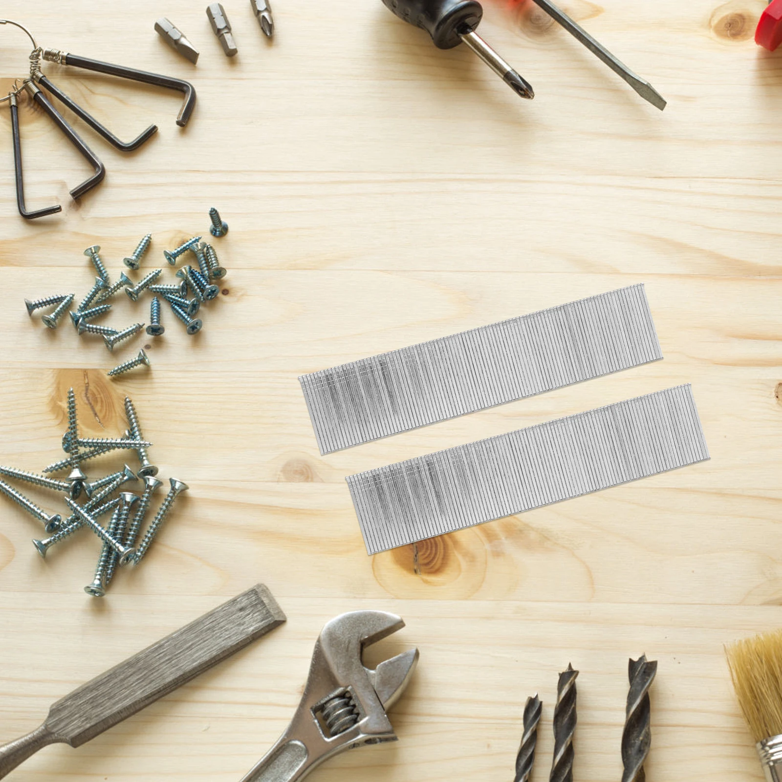 5000Pcs Gauge Nails Steel Straight Nail Pins for Woodworking Furniture Finish Nails Pneumatic Nail Accessories 
5000Pcs Gauge Nails Steel Straight Nail Pins for Woodworking Furniture Finish Nails Pneumatic Nail Accessories