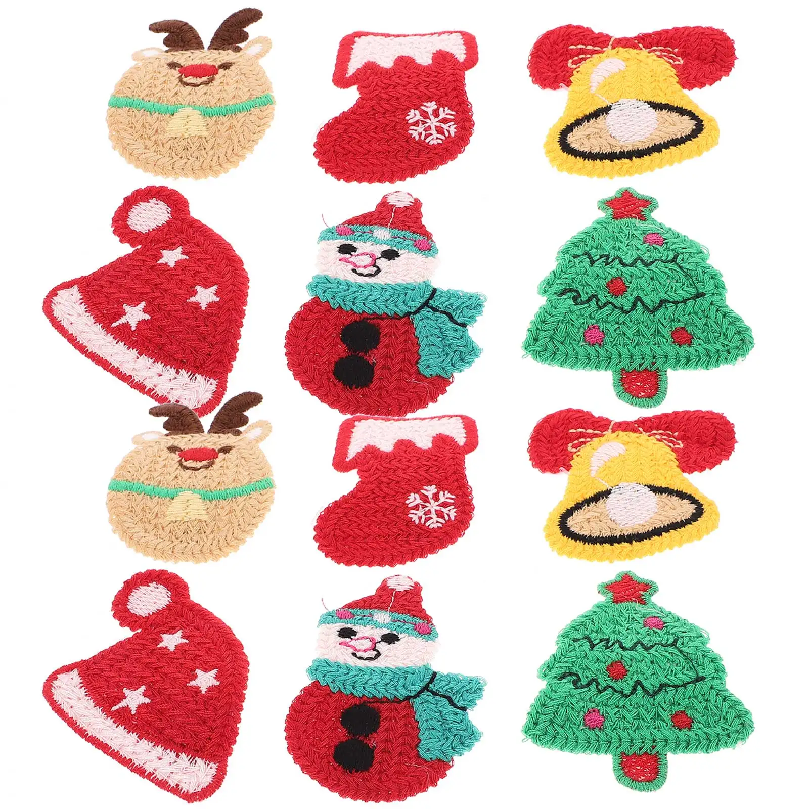 12 Pcs Children Headgear Christmas Hair Accessories Xmas Knitted Clips Cute Decorative Yarn Socks Hat
12 Pcs Children Headgear Christmas Hair Accessories Xmas Knitted Clips Cute Decorative Yarn Socks Hat