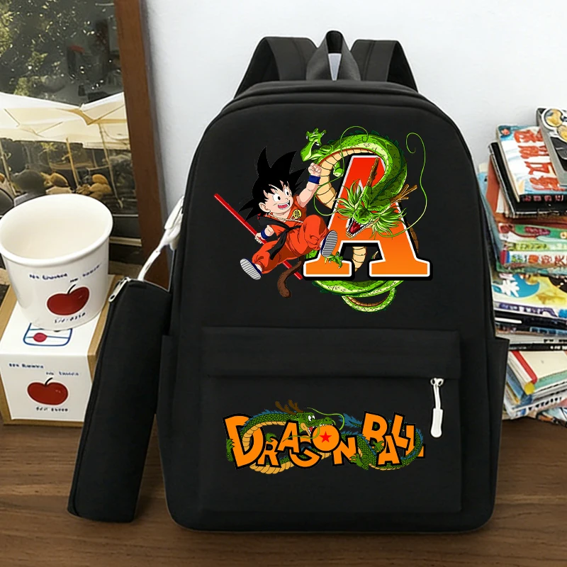 2pcs Dragon Ball Backpacks Pencil Cases Set Anime Son Goku Letter Shoulders Bags Pen Bags Cartoon Outdoor Large Schoolbags Gift
2pcs Dragon Ball Backpacks Pencil Cases Set Anime Son Goku Letter Shoulders Bags Pen Bags Cartoon Outdoor Large Schoolbags Gift