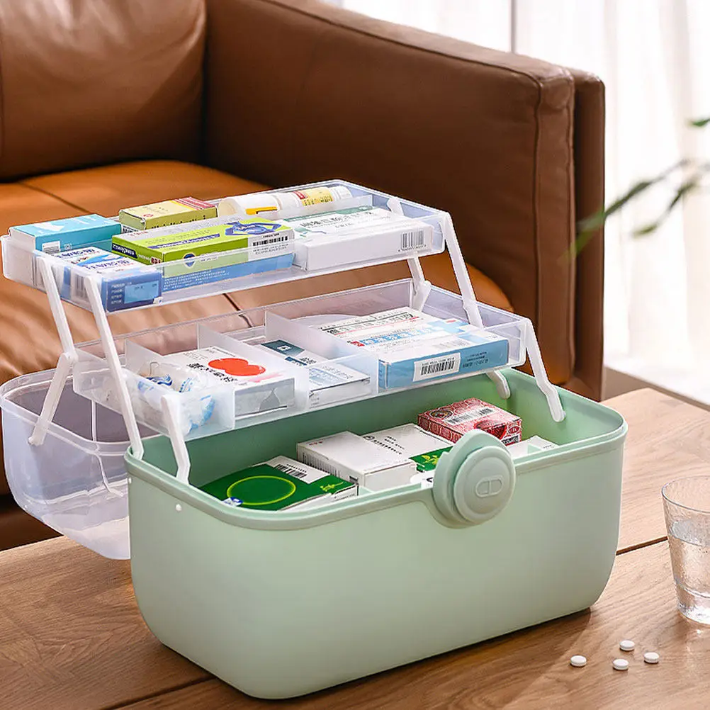 Многослойный органайзер для лекарств большой емкости, портативный, для домашнего использования, семейный контейнер для хранения медикаментов
Многослойный органайзер для лекарств большой емкости, портативный, для домашнего использования, семейный контейнер для хранения медикаментов