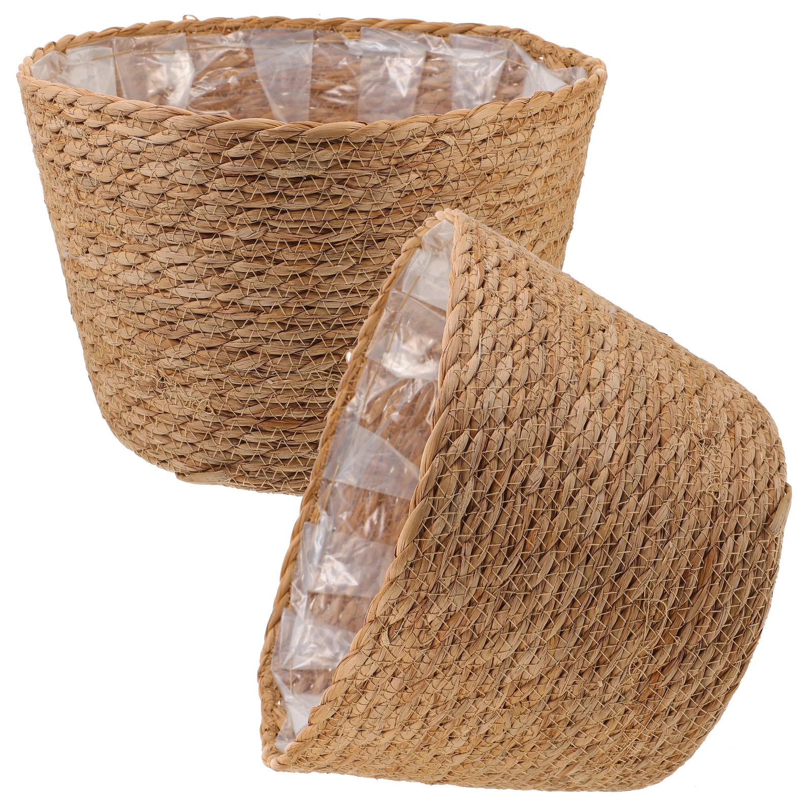 2pcs Straw Woven Flower Baskets Planters Indoor Decorative H made Basket for Plants Garden Storage Plant Baskets Outdoor Flower
2pcs Straw Woven Flower Baskets Planters Indoor Decorative H made Basket for Plants Garden Storage Plant Baskets Outdoor Flower