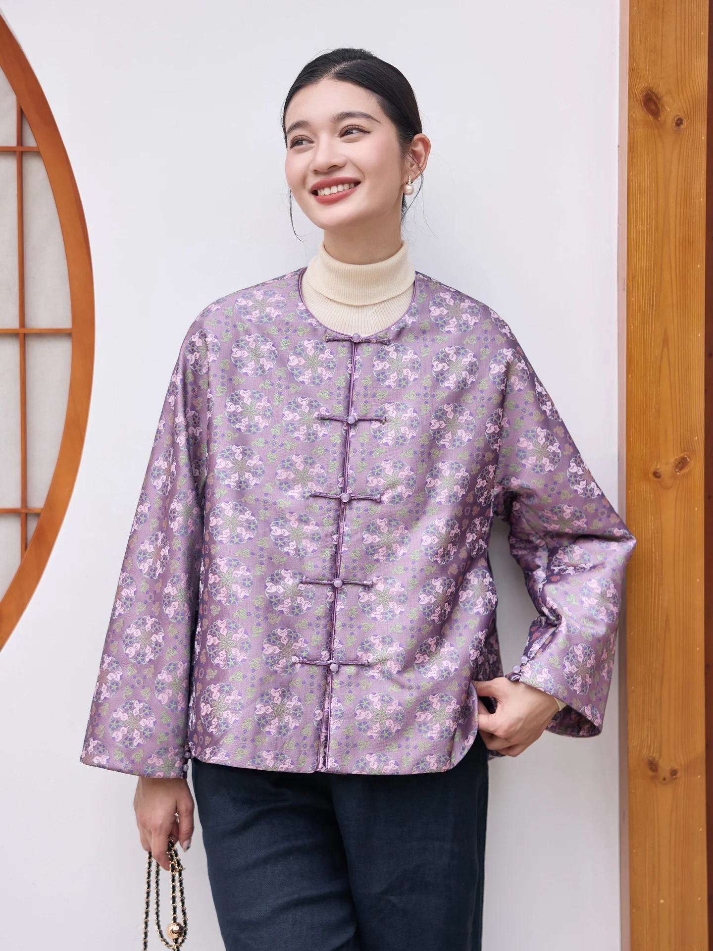 Philosophy of Tang People Silk Song Jin Cotton Jaet Women's Winter Chinese Sle Artistic Retro Improved Tang Costume Women...
Philosophy of Tang People Silk Song Jin Cotton Jaet Women's Winter Chinese Sle Artistic Retro Improved Tang Costume Women...