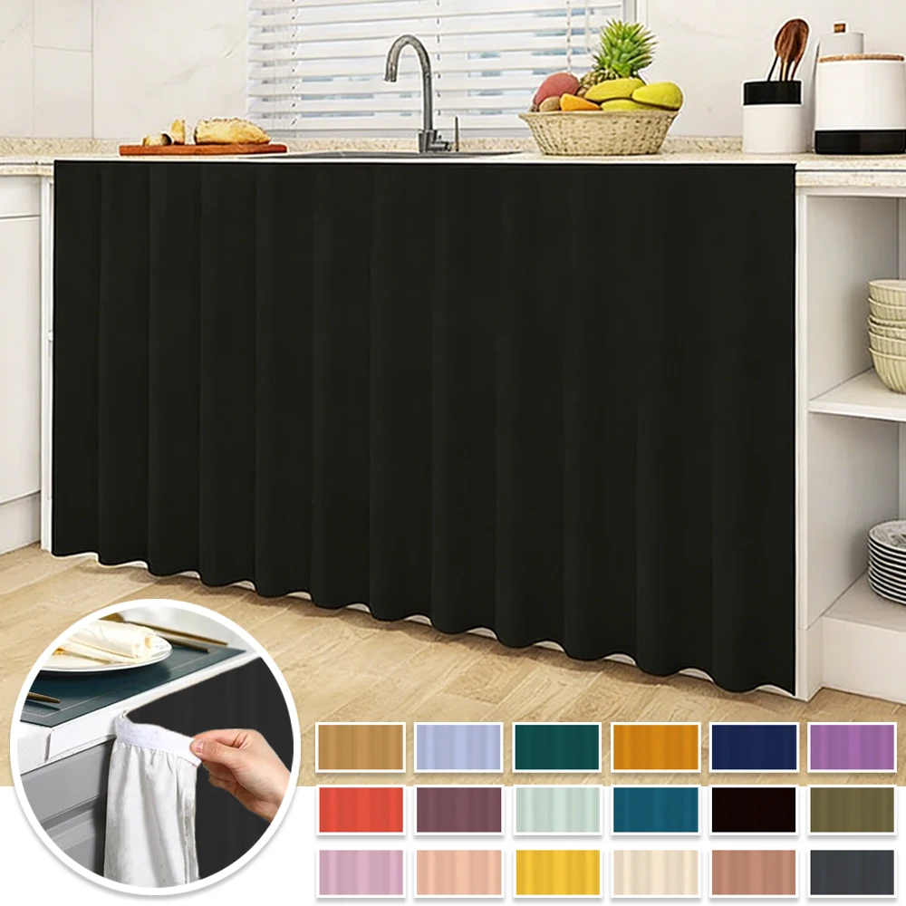 1PC Dust Proof Short Curtains Self-Adhesive Half-curtain for Kitchen Cabinet Cupboard Wardrobe Curtain Home Decor Cortinas 커튼
1PC Dust Proof Short Curtains Self-Adhesive Half-curtain for Kitchen Cabinet Cupboard Wardrobe Curtain Home Decor Cortinas 커튼