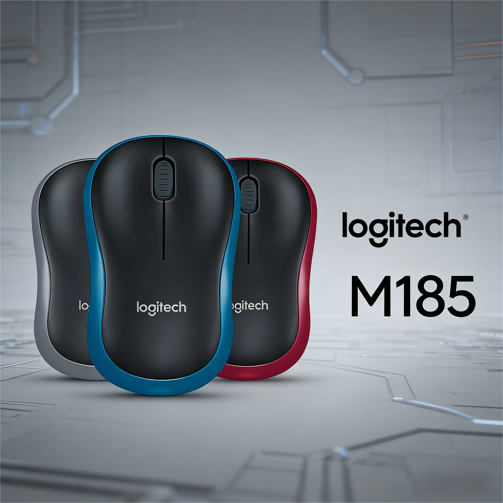 Беспроводная мышь Logitech M185, портативная прочная конструкция Logitech, USB, идеально подходит для путешествий и ежедневного использования
Беспроводная мышь Logitech M185, портативная прочная конструкция Logitech, USB, идеально подходит для путешествий и ежедневного использования