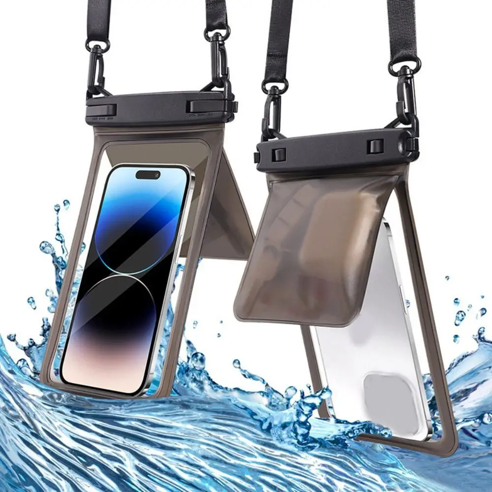 Transparent Mobile Phone Waterproof Bag Sealing Strip Universal Underwater Dry Bag Double Warehouse PVC Swimming Waterproof Bag
Transparent Mobile Phone Waterproof Bag Sealing Strip Universal Underwater Dry Bag Double Warehouse PVC Swimming Waterproof Bag