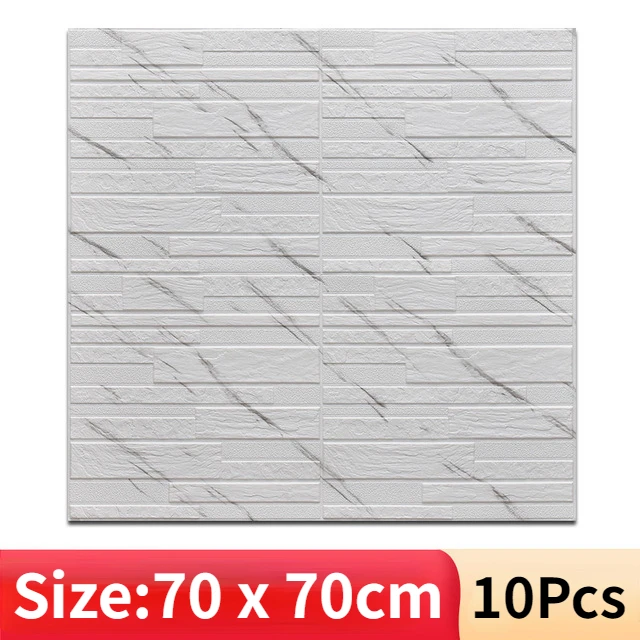 3D Waterproof Brick Wall Stickers Three-dimensional Texture Wallpaper Living Room Bedroom Wall Beautification Home Decoration
3D Waterproof Brick Wall Stickers Three-dimensional Texture Wallpaper Living Room Bedroom Wall Beautification Home Decoration