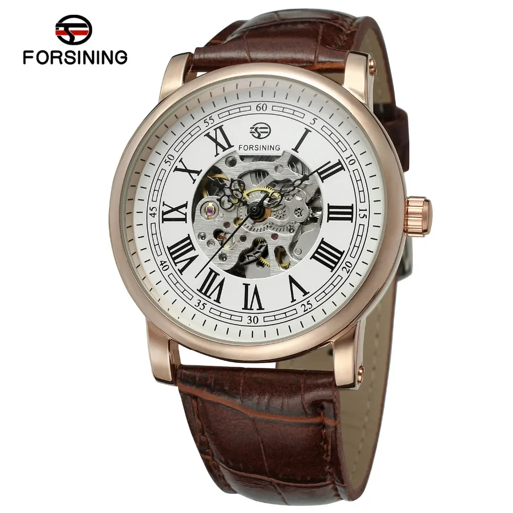 Man Watch Mechanical Automatic Watch Men Luxury Retro Roma Classic Leather Band Self Wind Wristwatch Relogio Masculino
Man Watch Mechanical Automatic Watch Men Luxury Retro Roma Classic Leather Band Self Wind Wristwatch Relogio Masculino