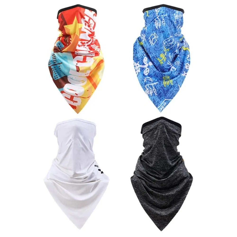 Cooling Ice Silk Face Mask Sun Protection Soft Summer Sunscreen Mask Triangular Breathable Bike Cycling Mask for Outdoor Sport
Cooling Ice Silk Face Mask Sun Protection Soft Summer Sunscreen Mask Triangular Breathable Bike Cycling Mask for Outdoor Sport