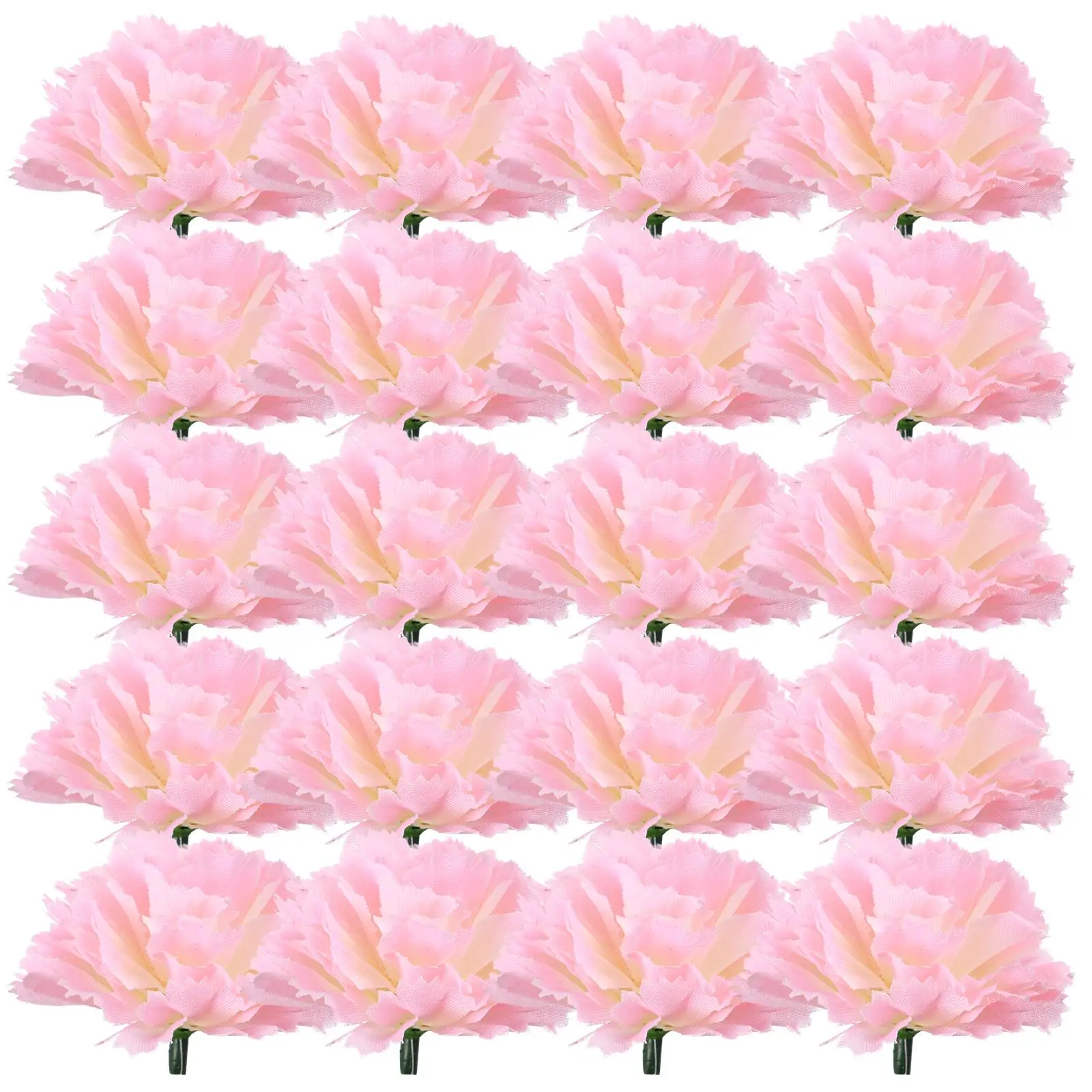 20 Pcs Pink Carnation Silk Flower Heads 5CM Simulation Decor Wedding Party False Flowers Bouquet Accessories
20 Pcs Pink Carnation Silk Flower Heads 5CM Simulation Decor Wedding Party False Flowers Bouquet Accessories