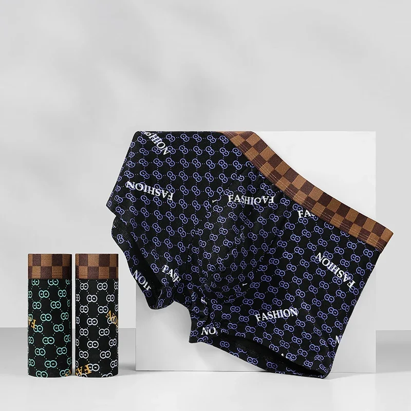 Modal Underwear Men's Antibacterial Boxer Briefs Summer Thin Breathable Boys' Sports Underwear Men's Boxer Shorts
Modal Underwear Men's Antibacterial Boxer Briefs Summer Thin Breathable Boys' Sports Underwear Men's Boxer Shorts