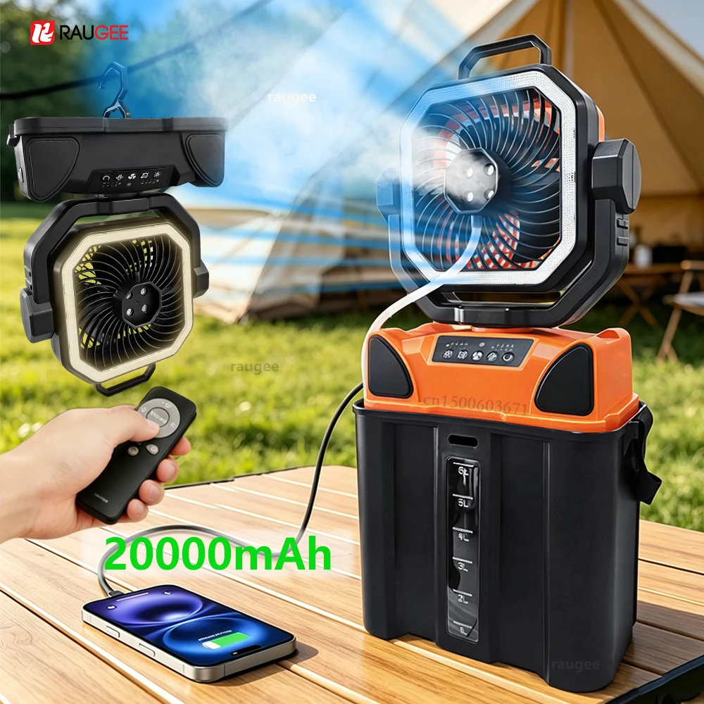 Portable Misting Fan Automatic Oscillate Camping Fan Rechargeable Fan with 6L Water Box Lighting Power Bank Wireless Ceiling Fan
Portable Misting Fan Automatic Oscillate Camping Fan Rechargeable Fan with 6L Water Box Lighting Power Bank Wireless Ceiling Fan