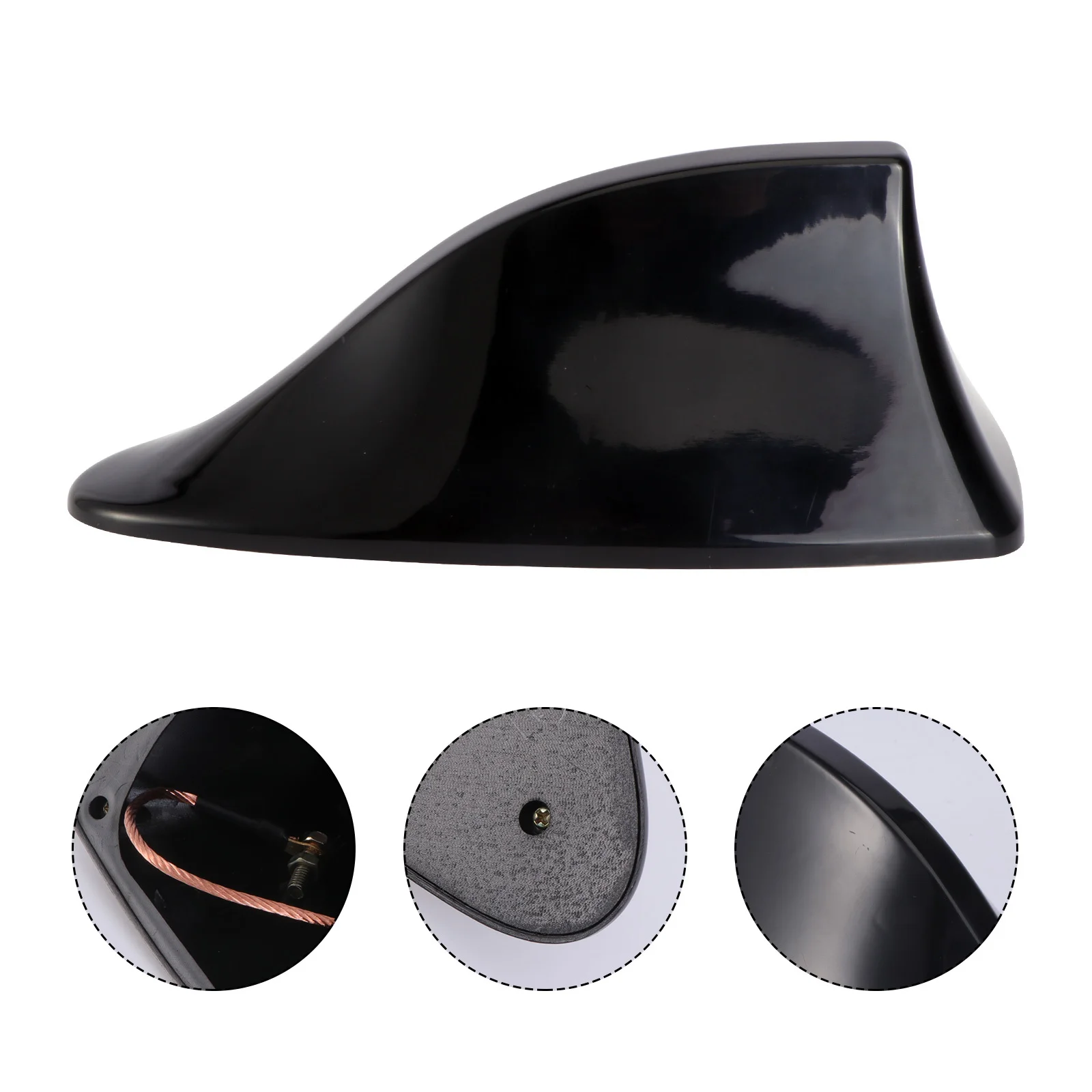 Shark Fin Antenna 16X7X6.5Cm Abs Waterproof Universal Car Radio Antenna Fm Am Function Black Automotive Accessory
Shark Fin Antenna 16X7X6.5Cm Abs Waterproof Universal Car Radio Antenna Fm Am Function Black Automotive Accessory