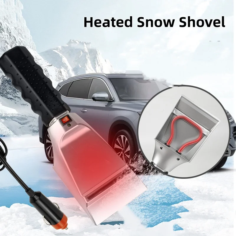 Многофункциональная лопата для уборки снега 12В с подогревом, зимний инструмент для удаления льда и снега с автомобилей, автомобильная
Многофункциональная лопата для уборки снега 12В с подогревом, зимний инструмент для удаления льда и снега с автомобилей, автомобильная