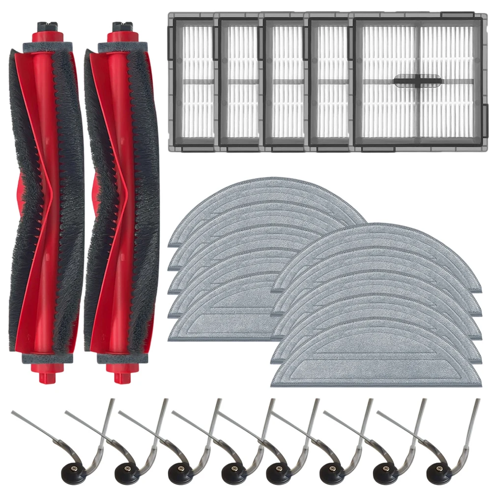 For Roborock Q10 S5 Q10 S5+ Q10 VF Q10 VF+ Q10V Q10V+ Main Side Brush Filter Mop Cloth Kit Robot Vacuum Cleaner Accessories
For Roborock Q10 S5 Q10 S5+ Q10 VF Q10 VF+ Q10V Q10V+ Main Side Brush Filter Mop Cloth Kit Robot Vacuum Cleaner Accessories