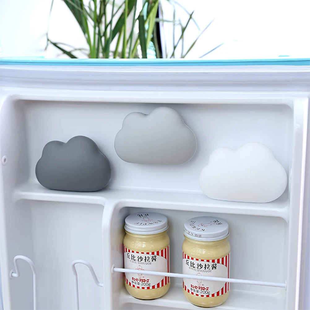 3Pcs Refrigerator Deodorant Cute Cloud Shape Premium Material Long Use Activated Charcoal Air Purifier Solid Freshener Bag
3Pcs Refrigerator Deodorant Cute Cloud Shape Premium Material Long Use Activated Charcoal Air Purifier Solid Freshener Bag
