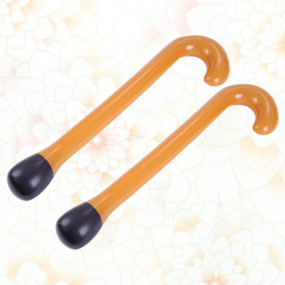 2pcs Inflatable Walking Stick Halloween Party Decoration Set Reusable for Thanksgiving Christmas Ceremony Decorative Crutches
2pcs Inflatable Walking Stick Halloween Party Decoration Set Reusable for Thanksgiving Christmas Ceremony Decorative Crutches