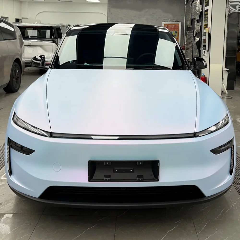 DIY Color Dreamy Llight Blue For Tesla Model Y Juniper 2025 2026 Pre-cut PPF PVC Car Paint Protection Film Color Changing Film
DIY Color Dreamy Llight Blue For Tesla Model Y Juniper 2025 2026 Pre-cut PPF PVC Car Paint Protection Film Color Changing Film