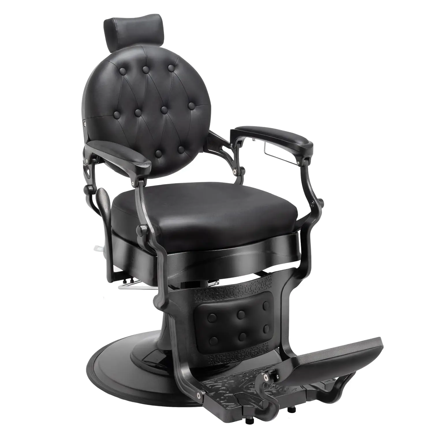 Vintage Hydraulic Recline Barber Chair,Aluminum Alloy Frame 700 lbs,Professional Salon Spa Shampoo Styling,Customized
Vintage Hydraulic Recline Barber Chair,Aluminum Alloy Frame 700 lbs,Professional Salon Spa Shampoo Styling,Customized