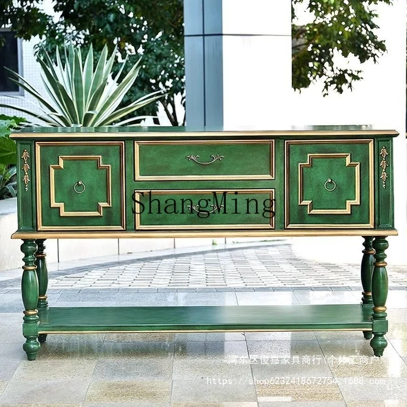 FG rural solid wood porch cabinet entrance foyer locker aisle porch table retro storage side cabinet
FG rural solid wood porch cabinet entrance foyer locker aisle porch table retro storage side cabinet