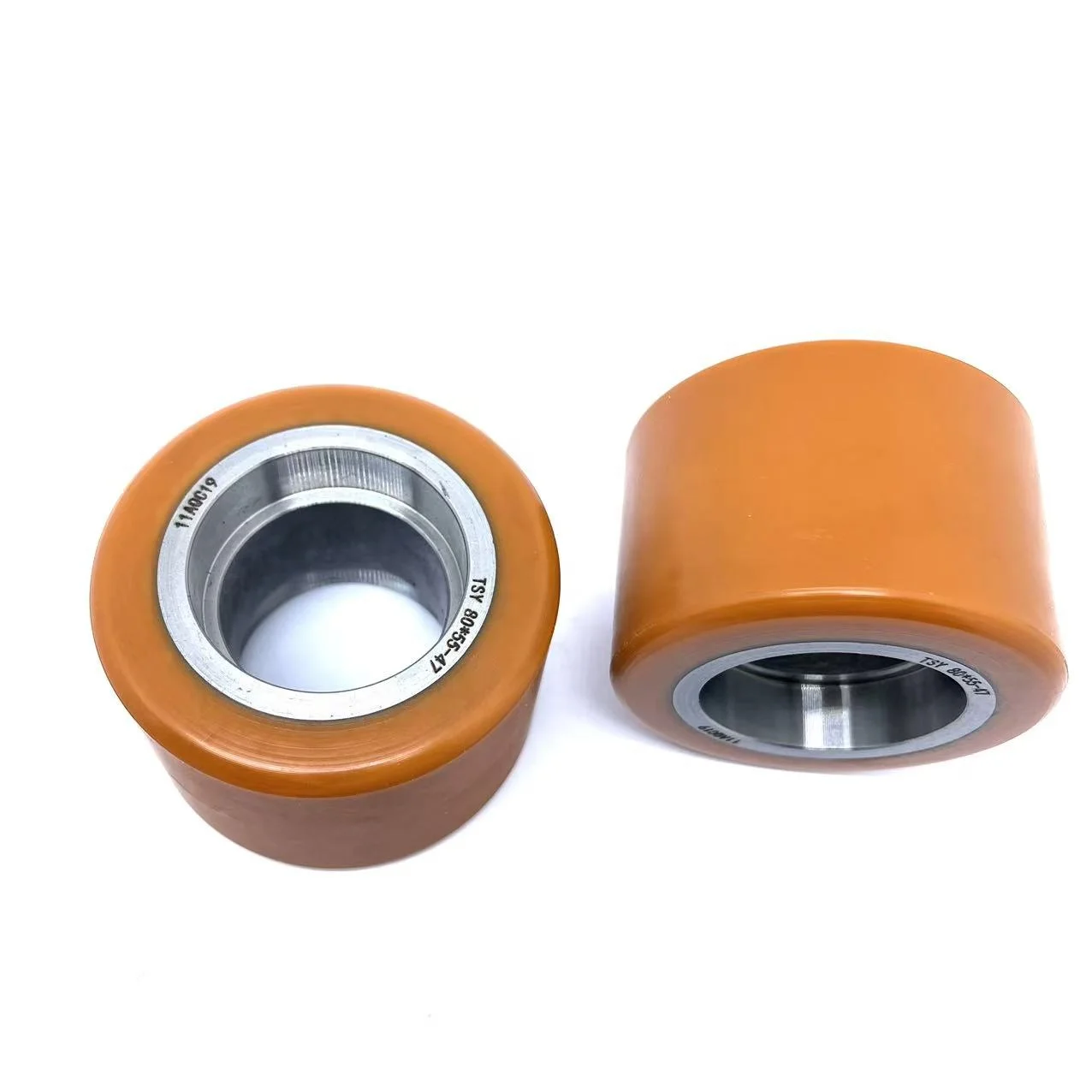 Forklift Load Wheel 80x55 47 mm Polyurethane Roller Universal Replacement for Electric Pallet Truck Stacker Reach Truck
Forklift Load Wheel 80x55 47 mm Polyurethane Roller Universal Replacement for Electric Pallet Truck Stacker Reach Truck