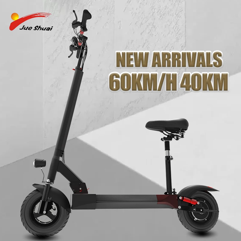 Electric Scooter for Adult 48V 13AH Folding Kick Scooters Up to 10" Tire E-Scooter with Detachable Seat & Spring Suspension for
Electric Scooter for Adult 48V 13AH Folding Kick Scooters Up to 10" Tire E-Scooter with Detachable Seat & Spring Suspension for