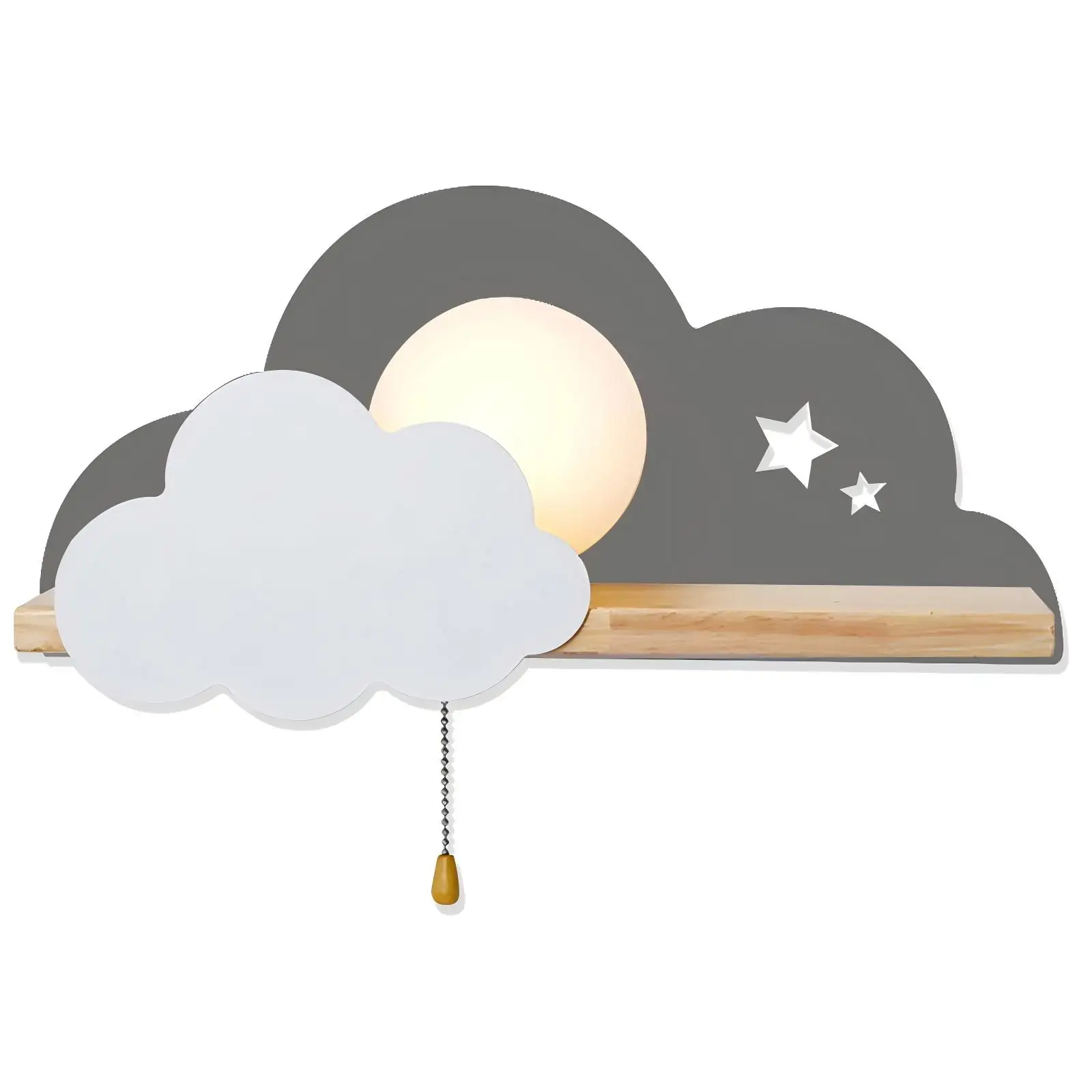 Wolke E27 Деревянный настенный светильник Детская лампа Светодиодная внутренняя серая детская лампа для девочек и мальчиков с выключателем Настенный светильник для детской комнаты
Wolke E27 Деревянный настенный светильник Детская лампа Светодиодная внутренняя серая детская лампа для девочек и мальчиков с выключателем Настенный светильник для детской комнаты