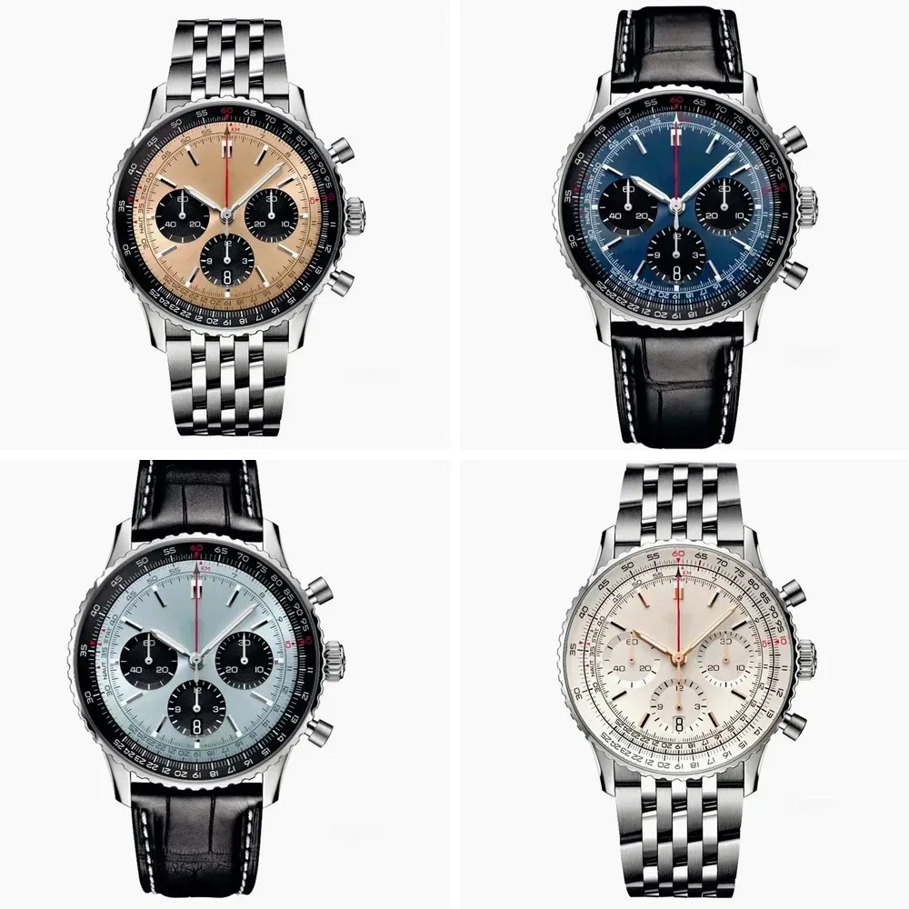 wholesale price custom logo high quality luxury watch 904L Stainless Steel Quartz Chronograph Mens Watch VK63
wholesale price custom logo high quality luxury watch 904L Stainless Steel Quartz Chronograph Mens Watch VK63