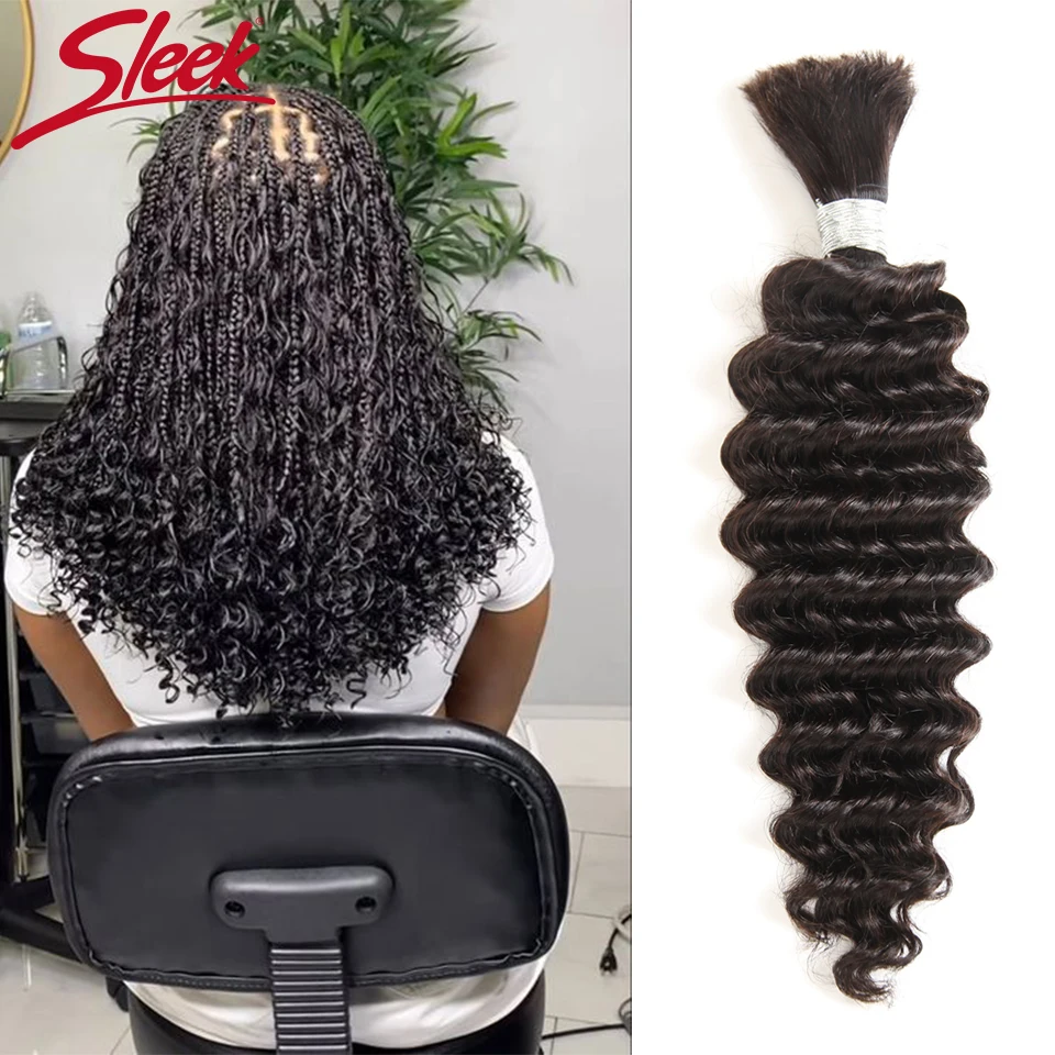 Sleek Boho Braiding Deep Wave Bulk Human Hair Bundles For Women 22 Inch Curly Human Hair Extensions Deep Wave Bulk Human Hair
Sleek Boho Braiding Deep Wave Bulk Human Hair Bundles For Women 22 Inch Curly Human Hair Extensions Deep Wave Bulk Human Hair