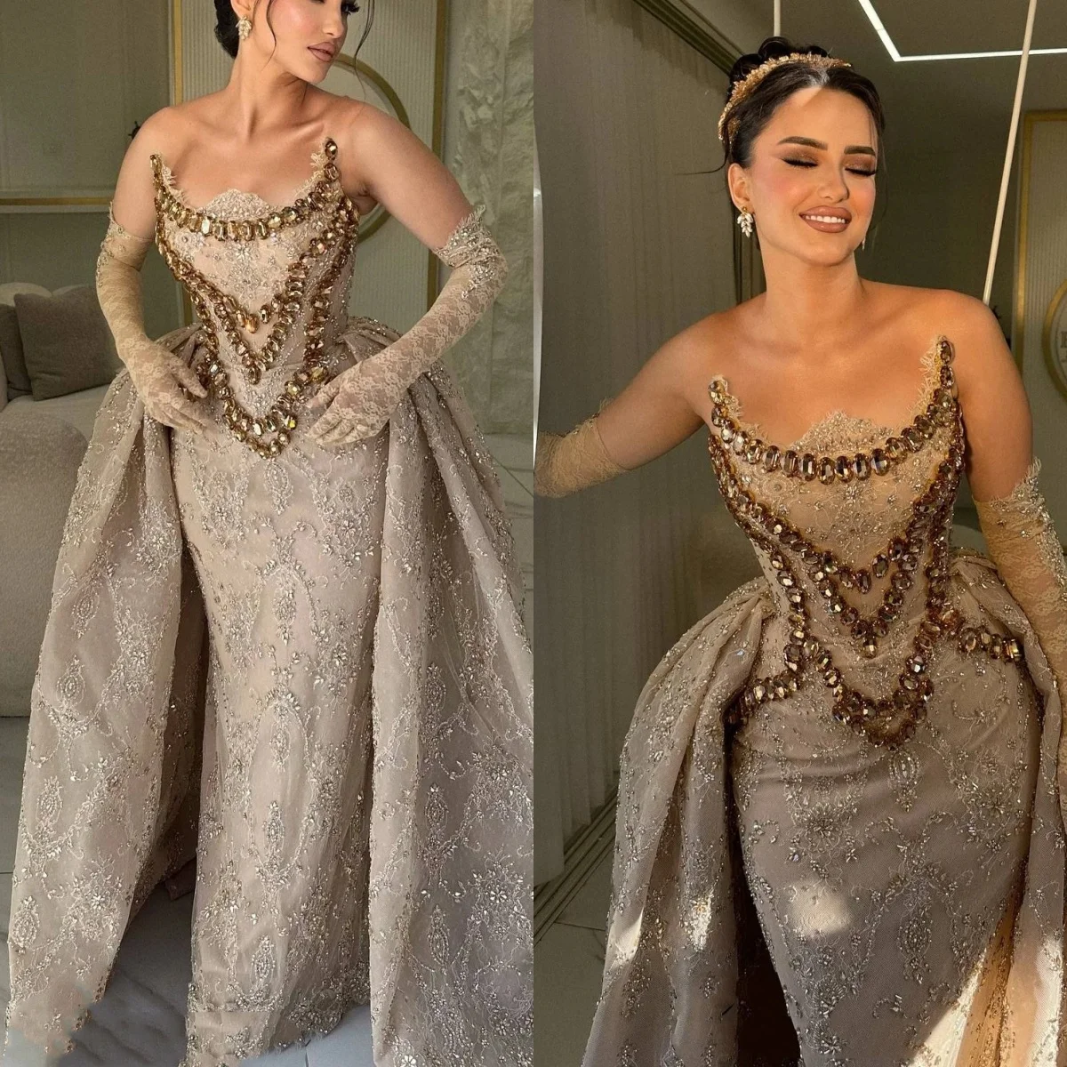 Сексуальные платья для выпускного вечера без рукавов со стразами, роскошное вечернее платье с кристаллами, индивидуальное кружевное вечернее платье знаменитостей с блестками
Сексуальные платья для выпускного вечера без рукавов со стразами, роскошное вечернее платье с кристаллами, индивидуальное кружевное вечернее платье знаменитостей с блестками