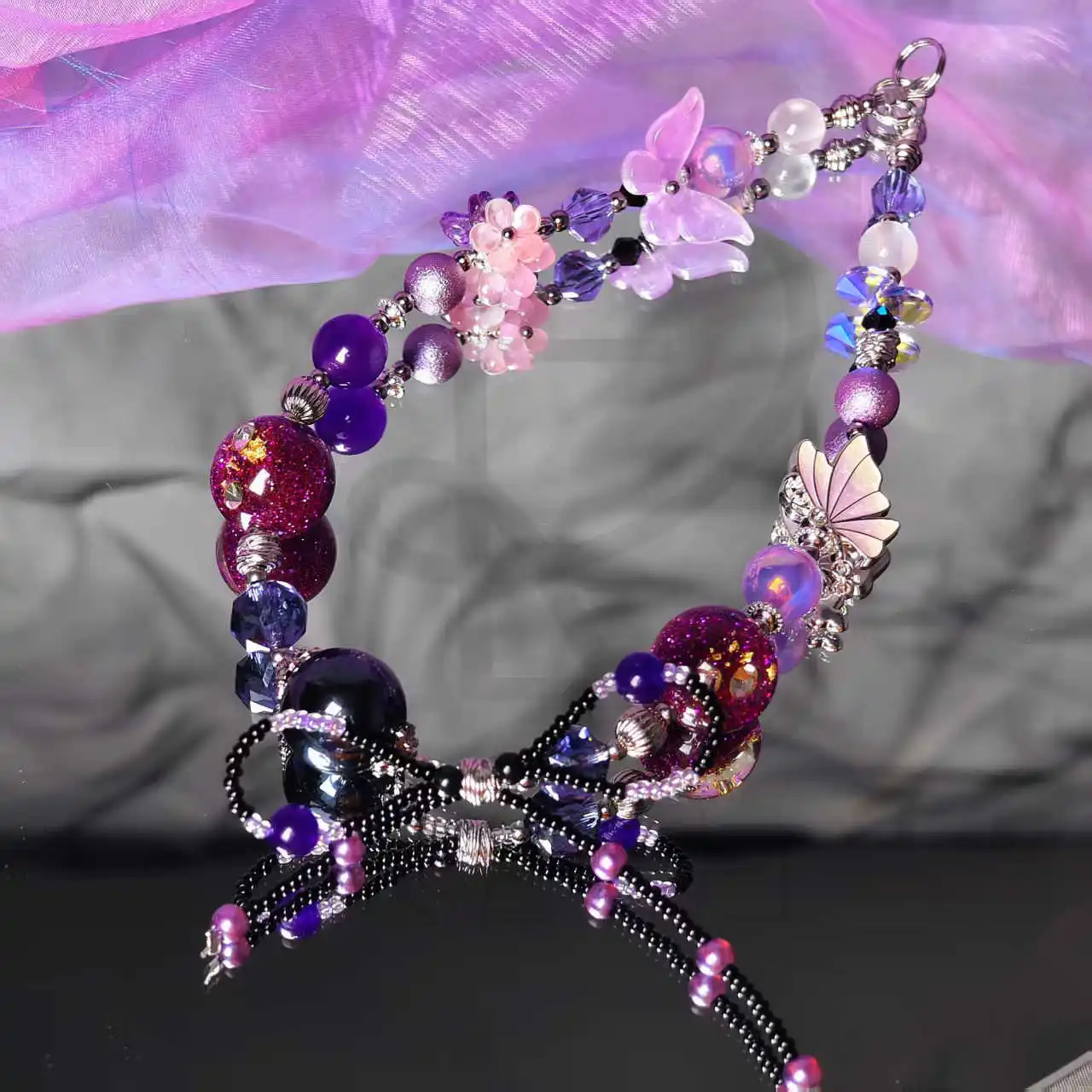 Игра Honkai: Star Rail Castorice Theme Косплей Ручная работа Телефонная цепочка Подвесная веревочная сумка Подвеска Подарок 
Игра Honkai: Star Rail Castorice Theme Косплей Ручная работа Телефонная цепочка Подвесная веревочная сумка Подвеска Подарок