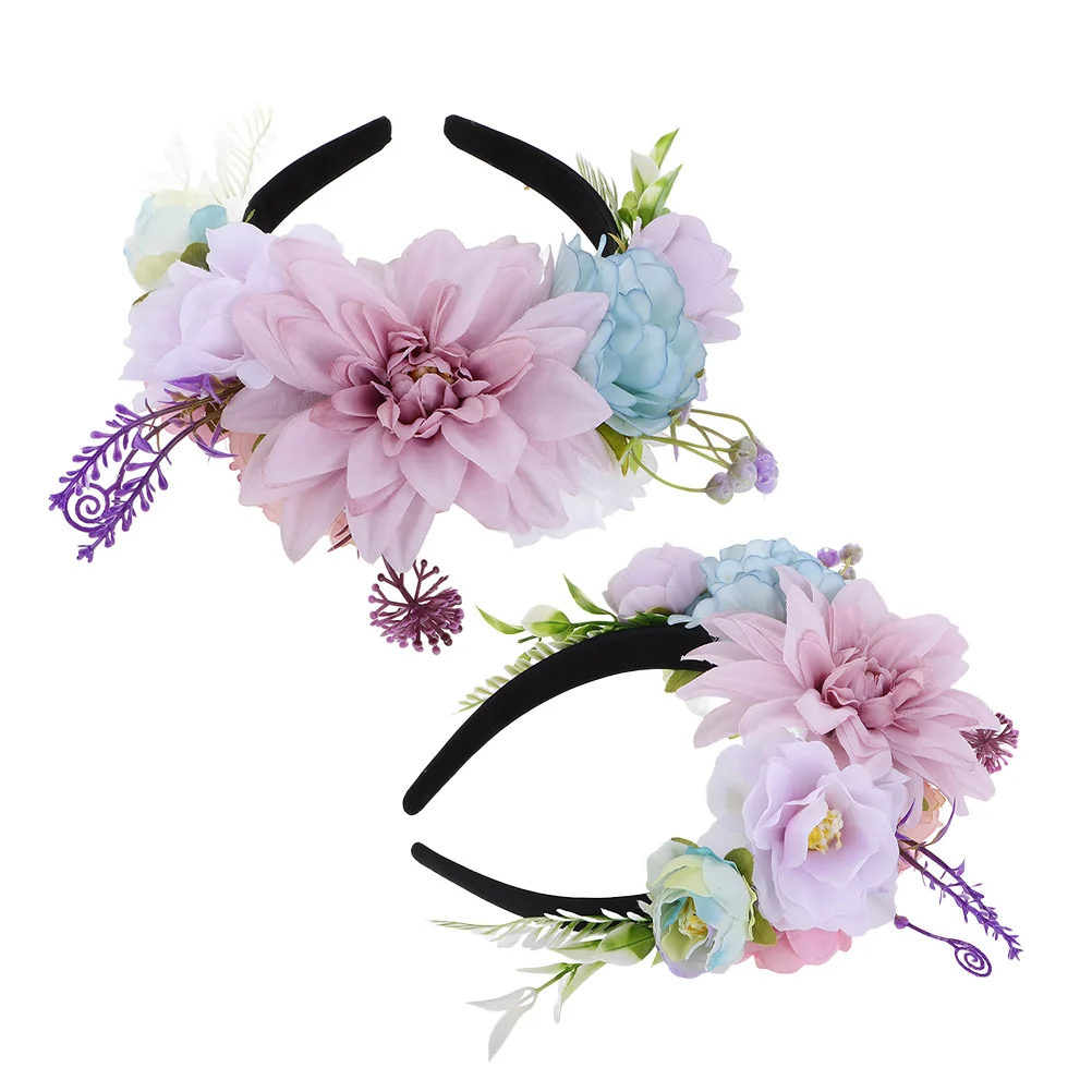 2pcs Floral Headband For Women Dried Flower Crown Bridal Hair Wreath Wedding Party Accessory Lightweight Comfortable Festival
2pcs Floral Headband For Women Dried Flower Crown Bridal Hair Wreath Wedding Party Accessory Lightweight Comfortable Festival