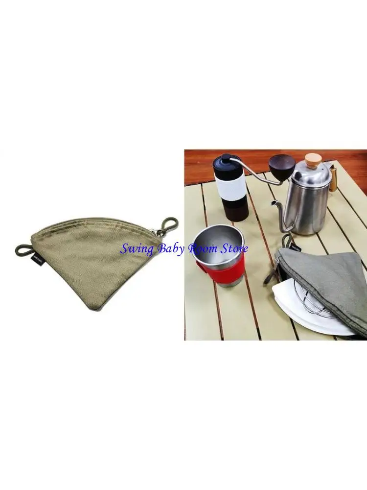K1AD Practical Coffee Filter Carrying Bags Coffee Filter Organizers Lightweight Fabric Bag Portable Filter for Filter
K1AD Practical Coffee Filter Carrying Bags Coffee Filter Organizers Lightweight Fabric Bag Portable Filter for Filter