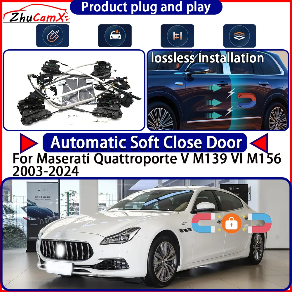 Привод замка двери для Maserati Quattroporte V M139 VI M156 2003-2024, комплект с функцией плавного закрывания, система автоматического открывания/закрывания, легкое открывание
Привод замка двери для Maserati Quattroporte V M139 VI M156 2003-2024, комплект с функцией плавного закрывания, система автоматического открывания/закрывания, легкое открывание