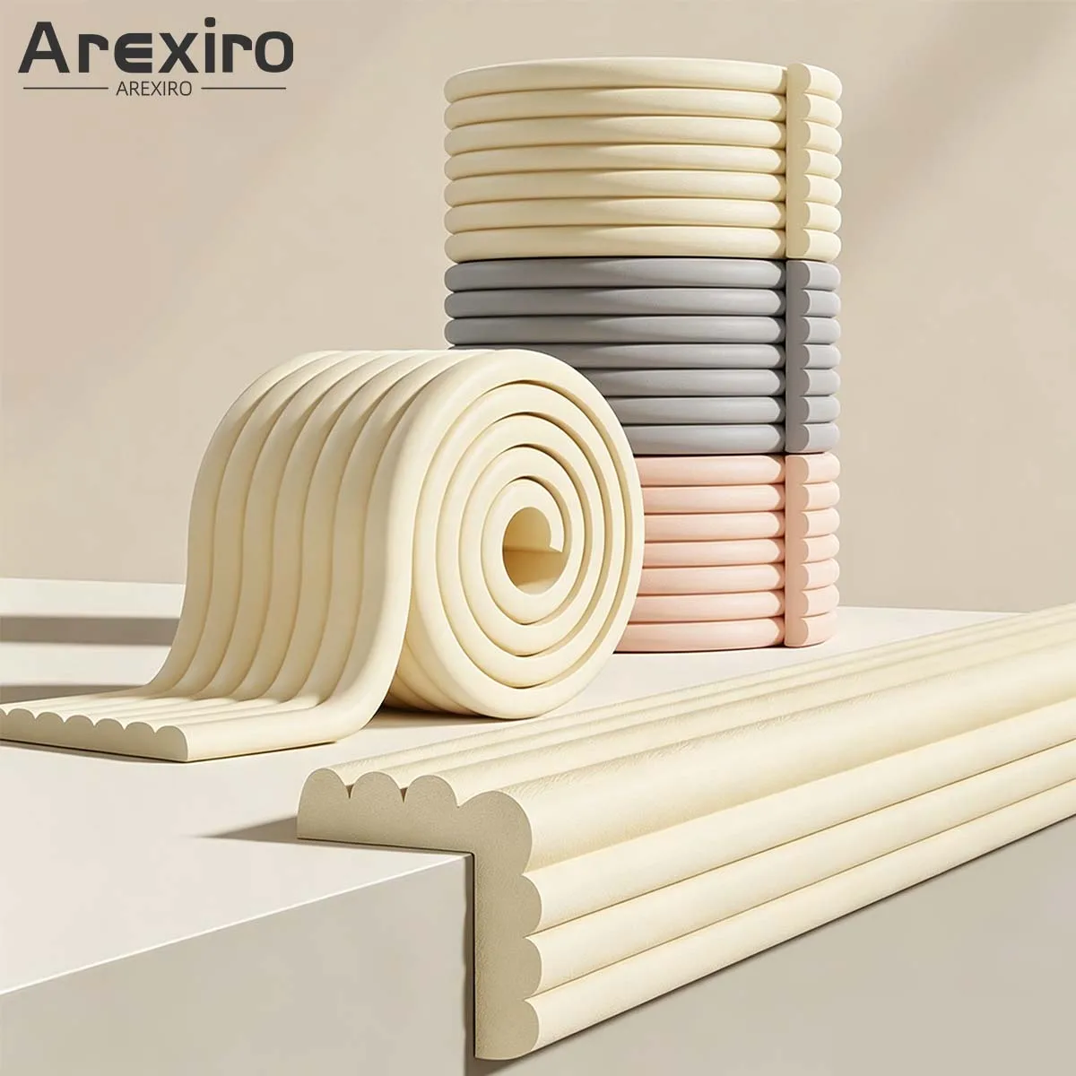 2M W Shape Baby Safety Foam Bumper Strip 8cm Wide, Self Adhesive Table Edge Corner Anti Collision Protector
2M W Shape Baby Safety Foam Bumper Strip 8cm Wide, Self Adhesive Table Edge Corner Anti Collision Protector