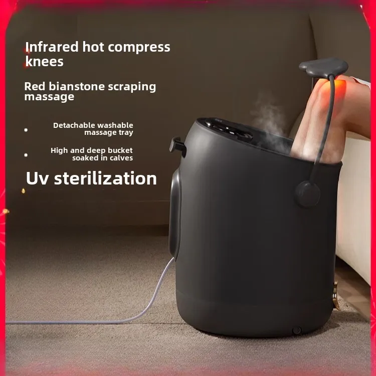 Knee pad foot bath constant temperature insulation high-deep bucket over knee heating calf foot bath home foot bath health
Knee pad foot bath constant temperature insulation high-deep bucket over knee heating calf foot bath home foot bath health