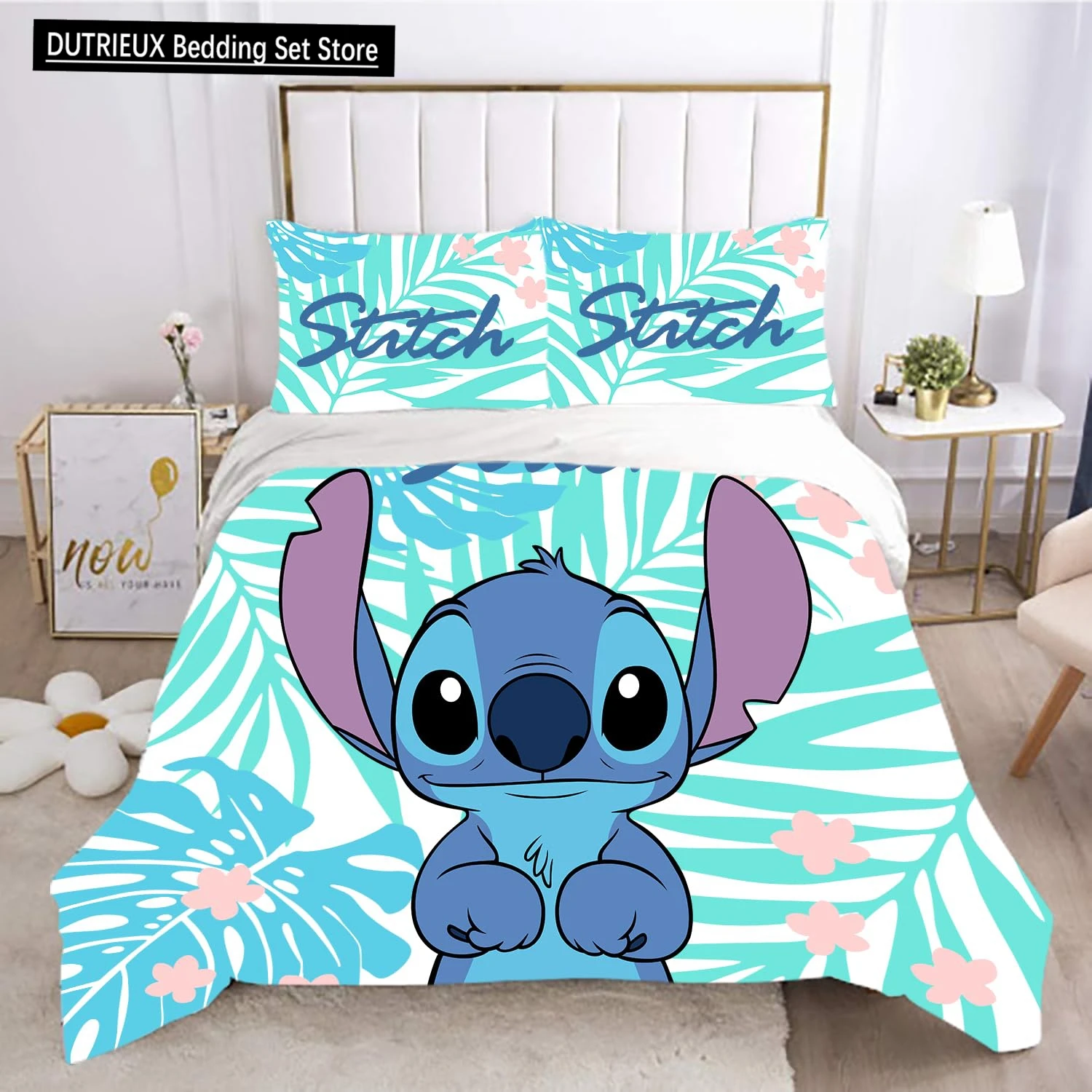 Duvet Cover Stitch Cartoon Kids Bedding Sets Anime Comforter Cover Sets Single Double Children Girls Boys Gifts Bedroom Decor
Duvet Cover Stitch Cartoon Kids Bedding Sets Anime Comforter Cover Sets Single Double Children Girls Boys Gifts Bedroom Decor