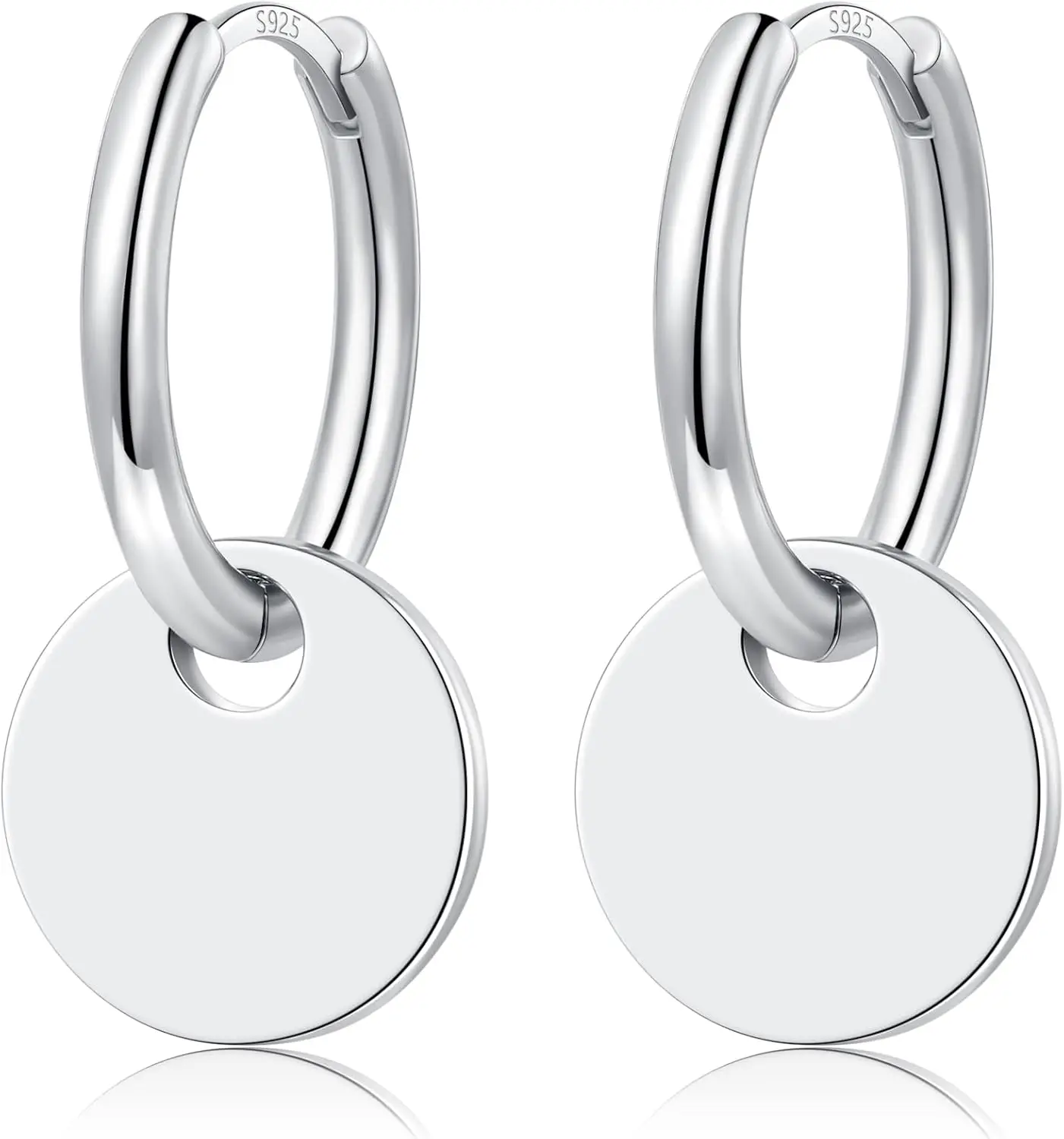 Sterling Silver Drop Earrings for Women, Hypoallergenic Dangle Hoop Earrings, Waterproof Piercing Earrings for Girls
Sterling Silver Drop Earrings for Women, Hypoallergenic Dangle Hoop Earrings, Waterproof Piercing Earrings for Girls