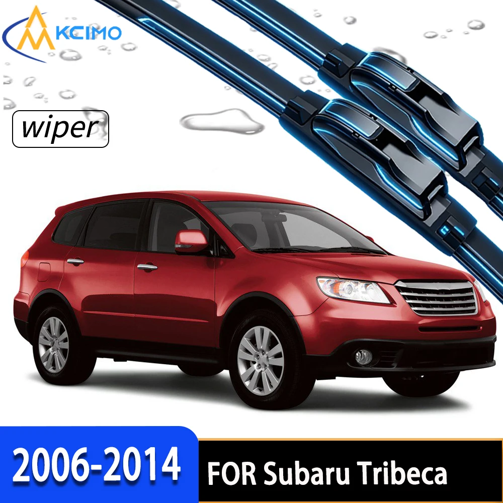 Premium Front Windshield Wiper Blades with High-Density Rubber, Perfect Fit for Subaru Tribeca 2006-2014
Premium Front Windshield Wiper Blades with High-Density Rubber, Perfect Fit for Subaru Tribeca 2006-2014